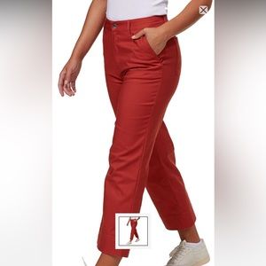 Backcountry timber cove cropped pant in burnt brick